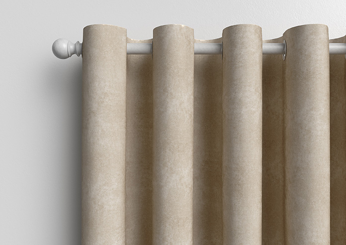 Florence Faux Suede, Light Tan - Made to Measure Curtains - Image 13